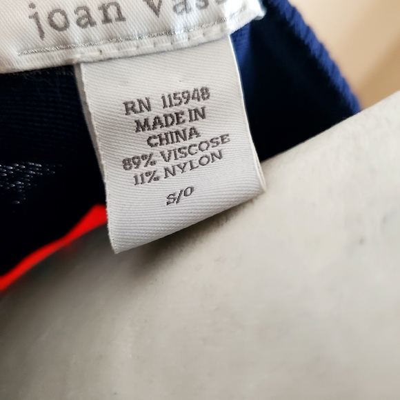 Joan Vass sailor stripe midi dress - Picture 7 of 7